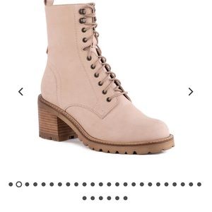 Mid-Calf Lace-Up Boots